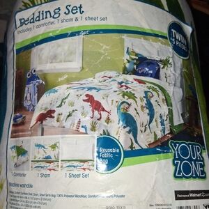 Your Zone Dinosaur Comforter Set - Twin
